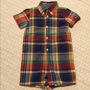 Ralph Lauren 9 months one piece, like new